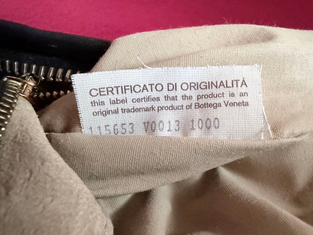 ボッテガヴェネタBottega Veneta☆ホーボーショルダーバック☆ブラック