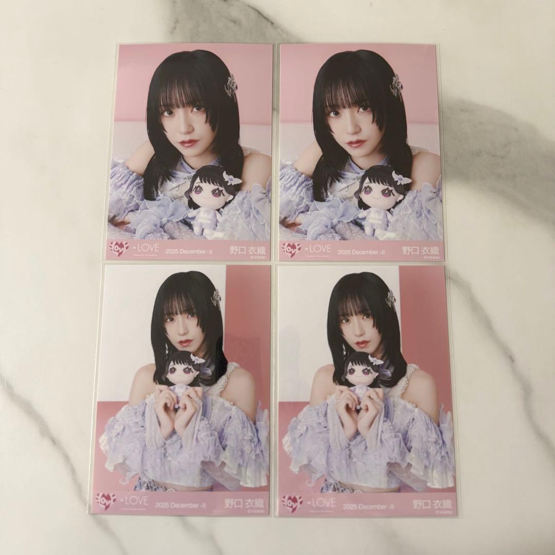 LOVE イコラブ 野口衣織 モーリーファンタジー 生写真 - メルカリ