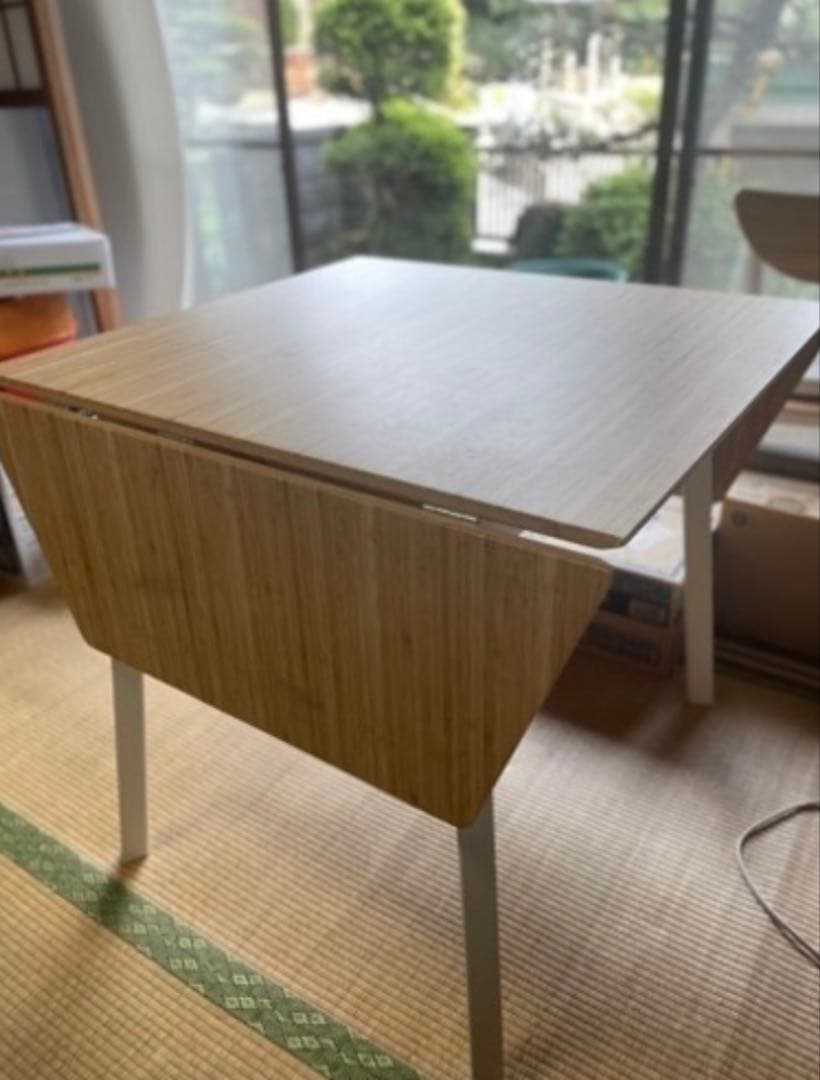 【美品・滋賀引取り可】IKEA 折りたたみ伸長式・定価24,990円