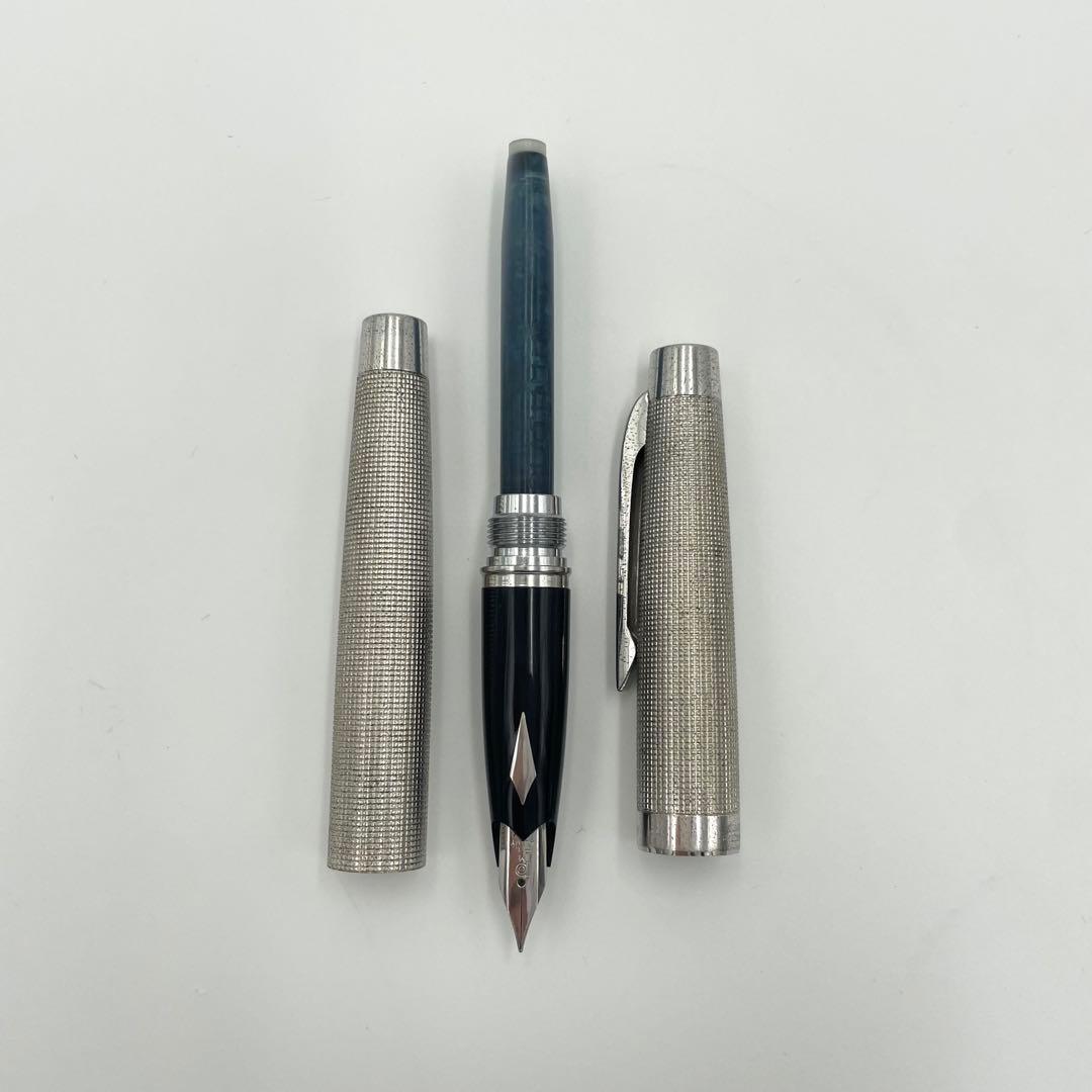 プラチナ 万年筆 ピュアシルバー