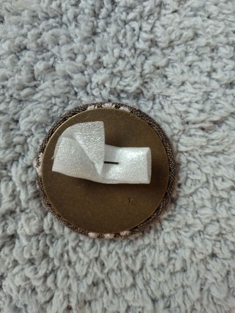 ミナペルホネン jardinトーストバッグ　バッジ　タンバリン トリチャーム