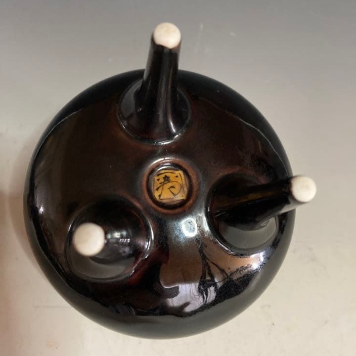 九谷焼　　香炉　　為吉