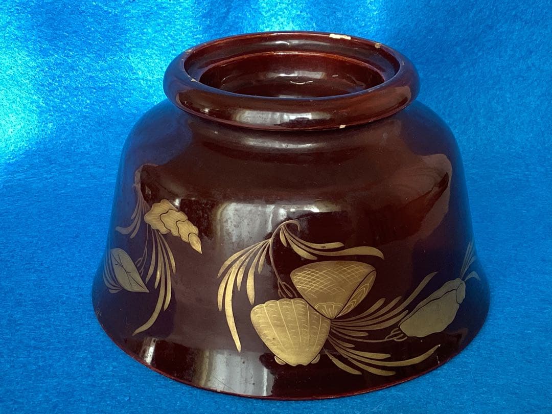 ヴィンテージ 豊楽焼 茶道具 金彩 金継ぎ茶碗 陶芸 漆工芸 江戸後期