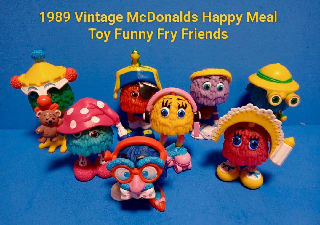 1989年マクドナルドミールトイ フライキッズ フライガイ8種コンプリ