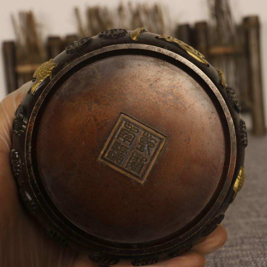 銅器 灰皿 茶道具 書道具 文房具 工芸品 美術品 置物