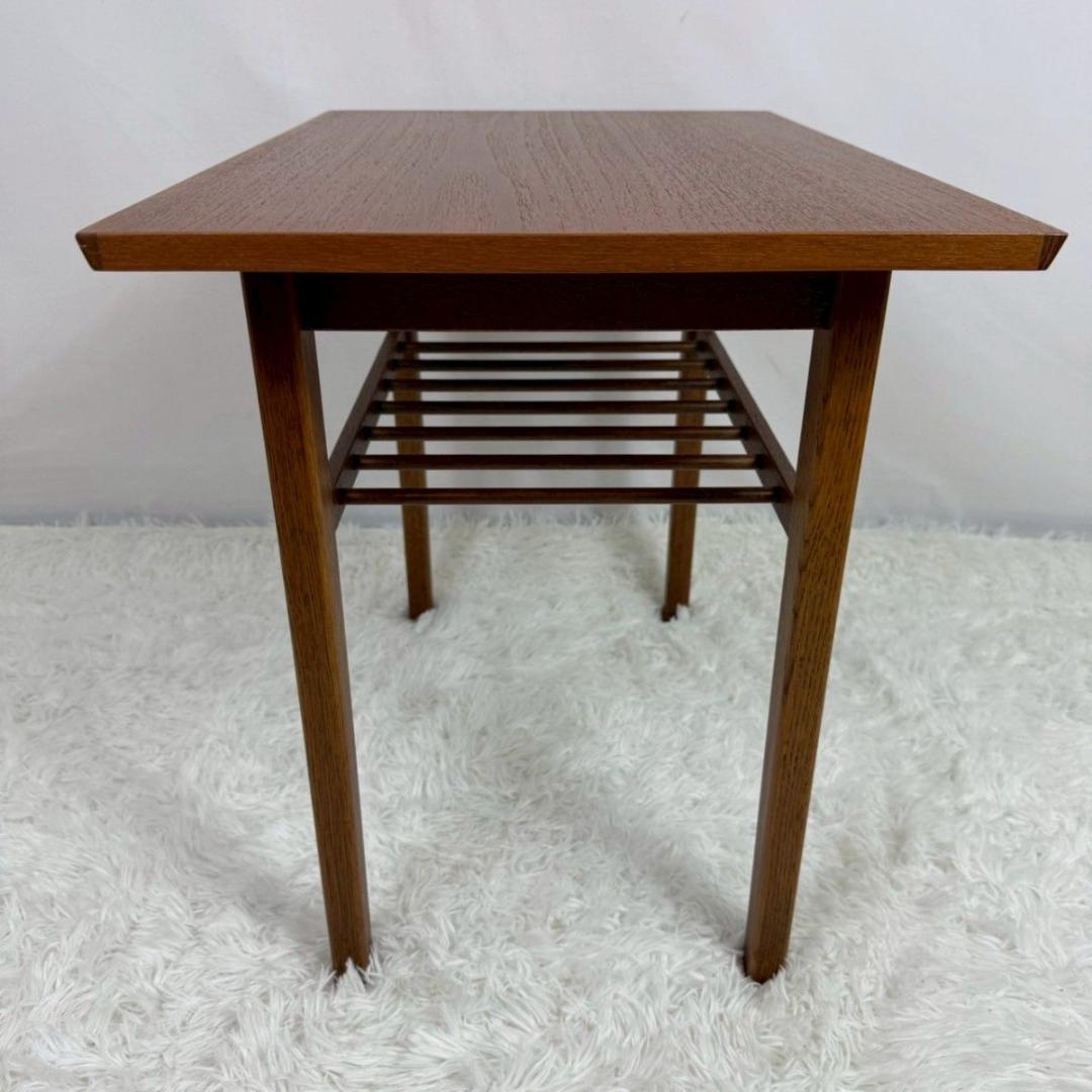 北欧家具』SAC WORKS サイドテーブル チーク材 無垢材 北欧家具』SAC