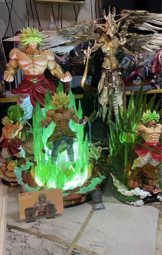 ドラゴンボール ブロリー ガレキ ガレージキット スタチュー X①⑤