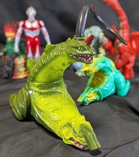 ウルトラマングレート＆登場怪獣・宇宙人（バンダイ）ソフビフィギュア６体セット