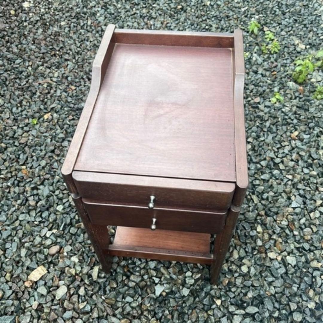 Karimoku/カリモク ナイトテーブル サイドテーブル 花台 電話台