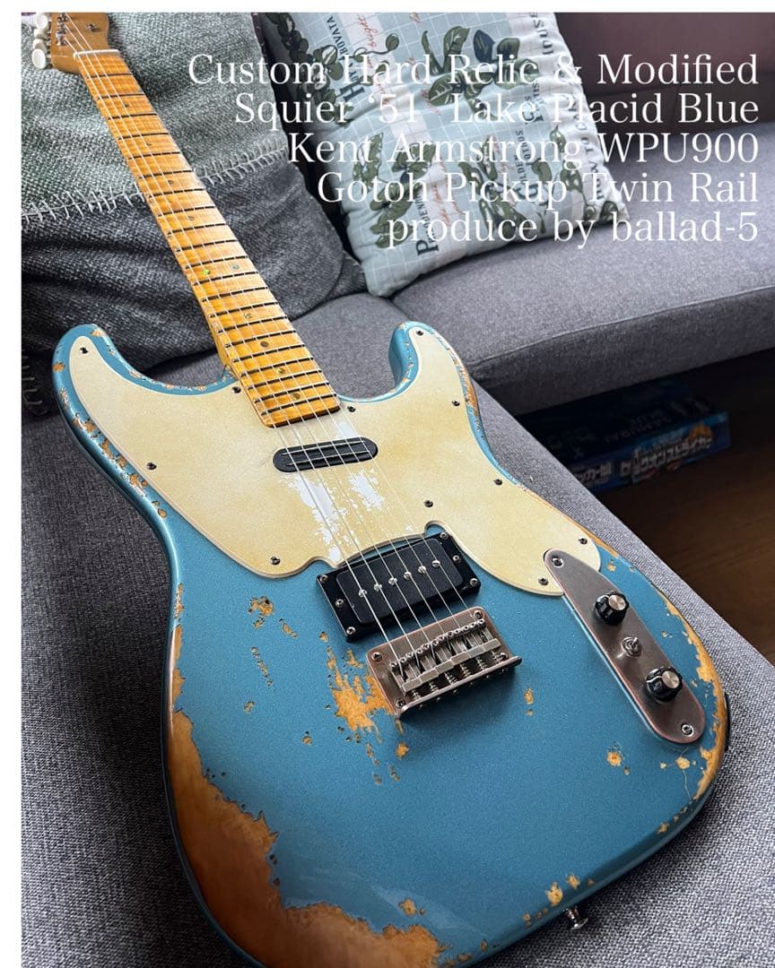 ハードレリック Squier’51 vintage modify LPB