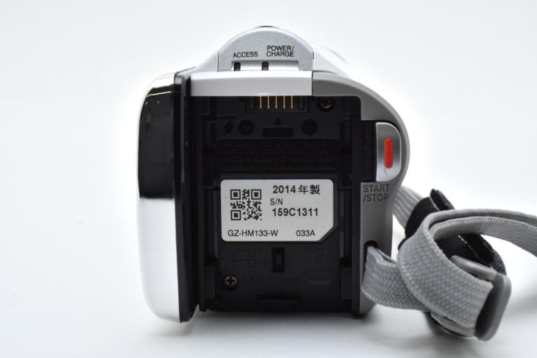 【美品】JVC Everio GZ-HM133 ホワイト　動作確認済
