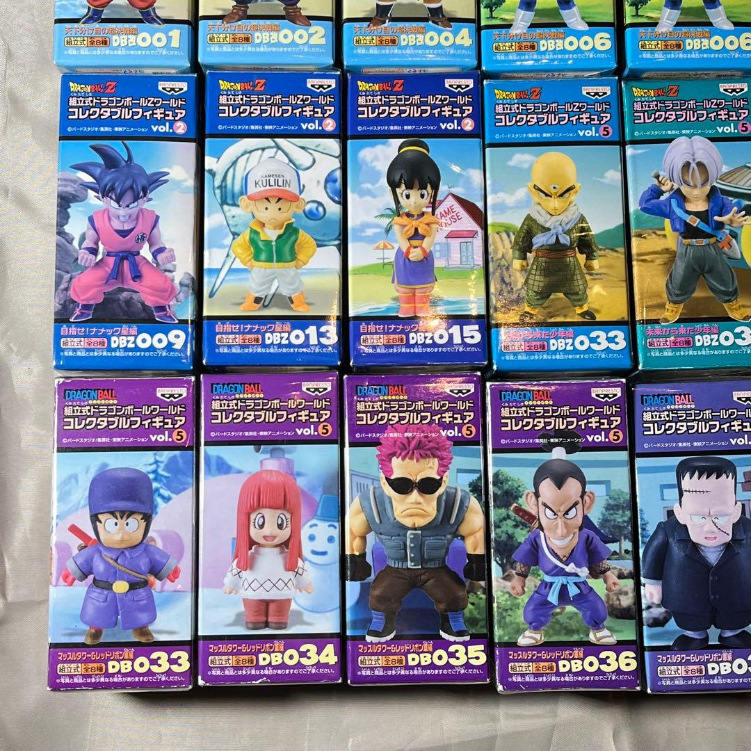 田*中様 【空箱のみ】ドラゴンボール ワーコレ まとめ売り フィギュア箱 空き箱