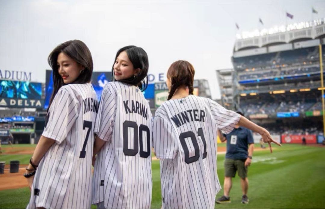aespa ウィンター ユニフォーム ベースボール 値下げ可能 aespa
