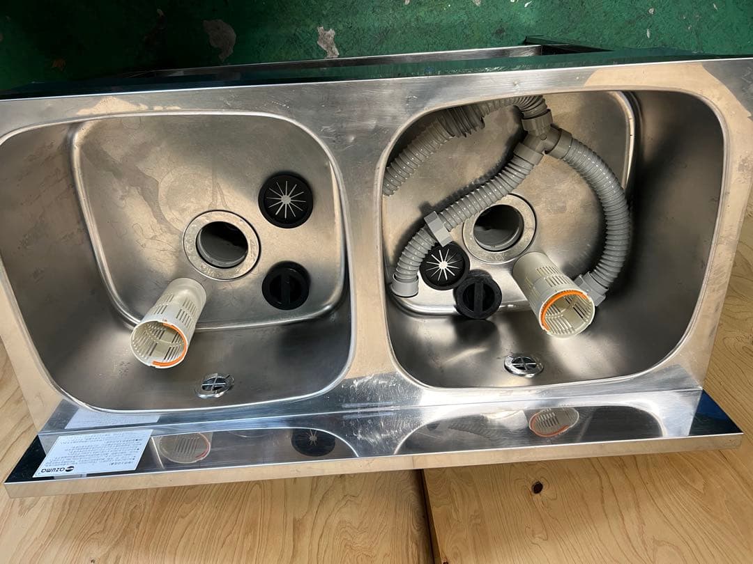 azuma 2槽シンク 900x450x800(+90)