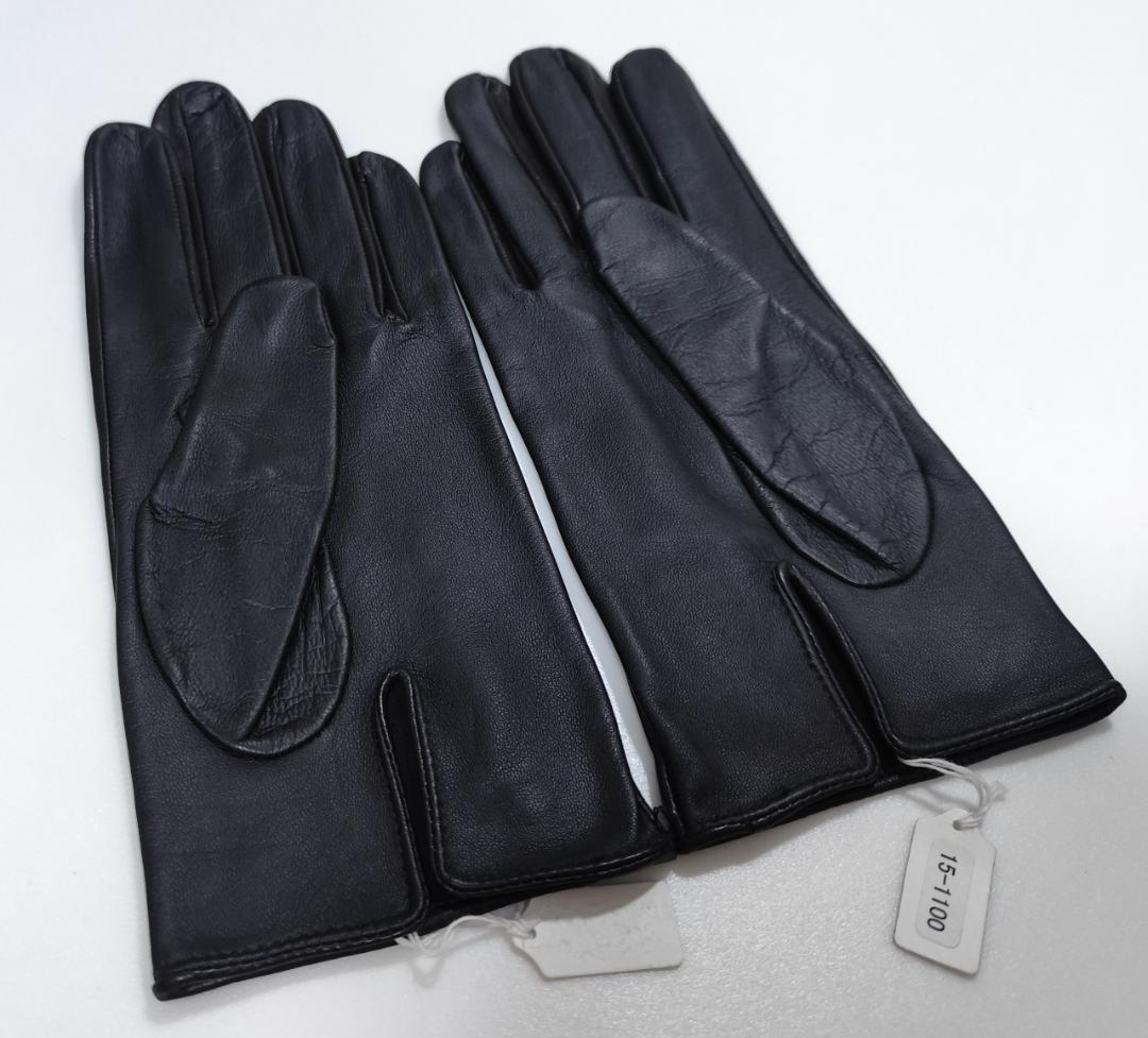 64新品 DENTS 英国製スマホ対応ヘアシープグローブ 裏地なし