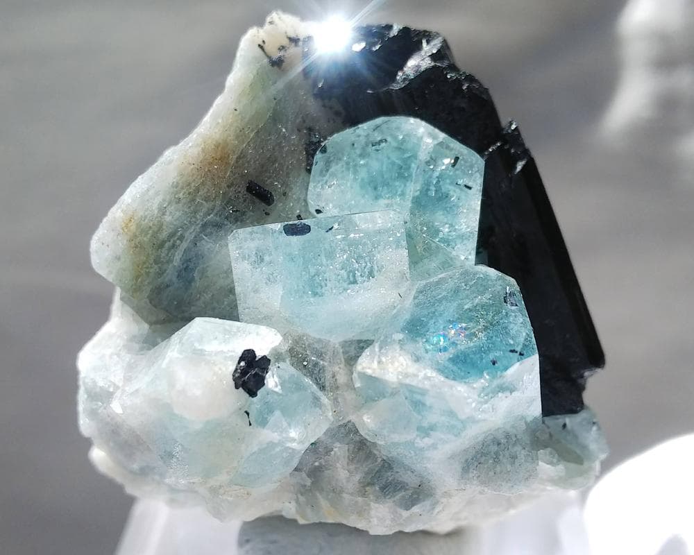 384 連晶 アクアマリン エロンゴ産