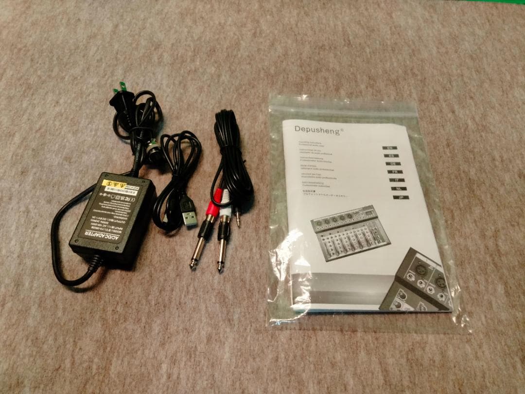 Depusheng　HT7　オーディオミキサー　USB　中古（新古品）