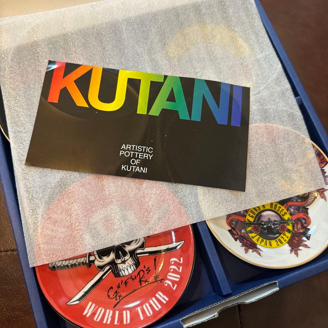GUNS N' ROSES ガンズ アンド ローゼズ 2022 九谷焼皿セットGUNS N