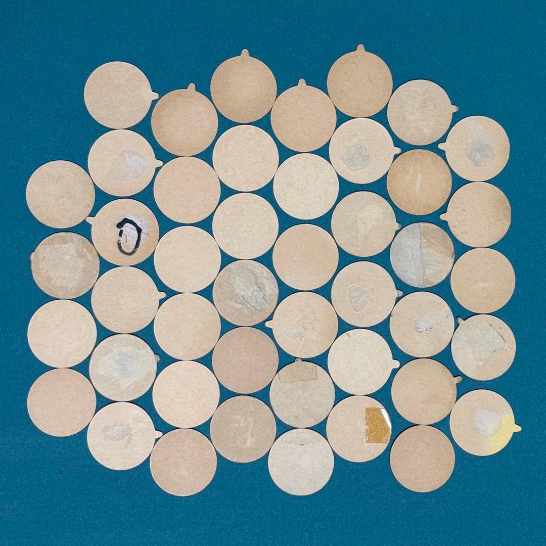 【昭和レトロ】牛乳キャップ45枚　いろいろ