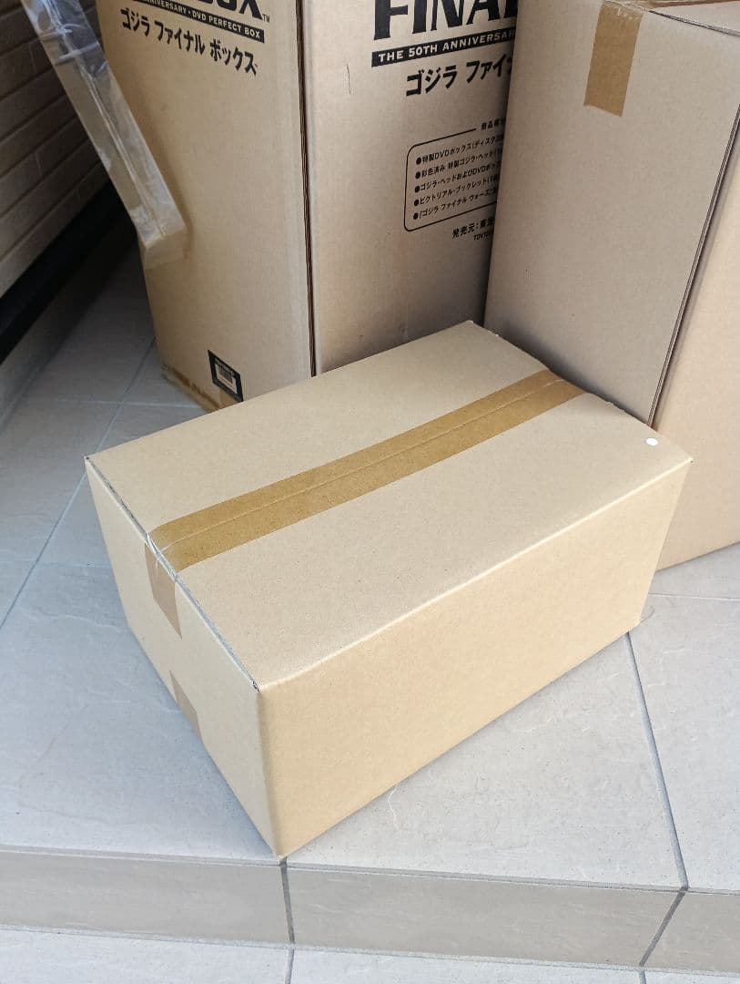 ゴジラ　ファイナルボックス　未開封品 フィギュア　DVD