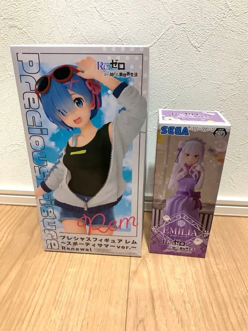 未開封 リゼロ 美少女フィギュア まとめ売り 15点セット