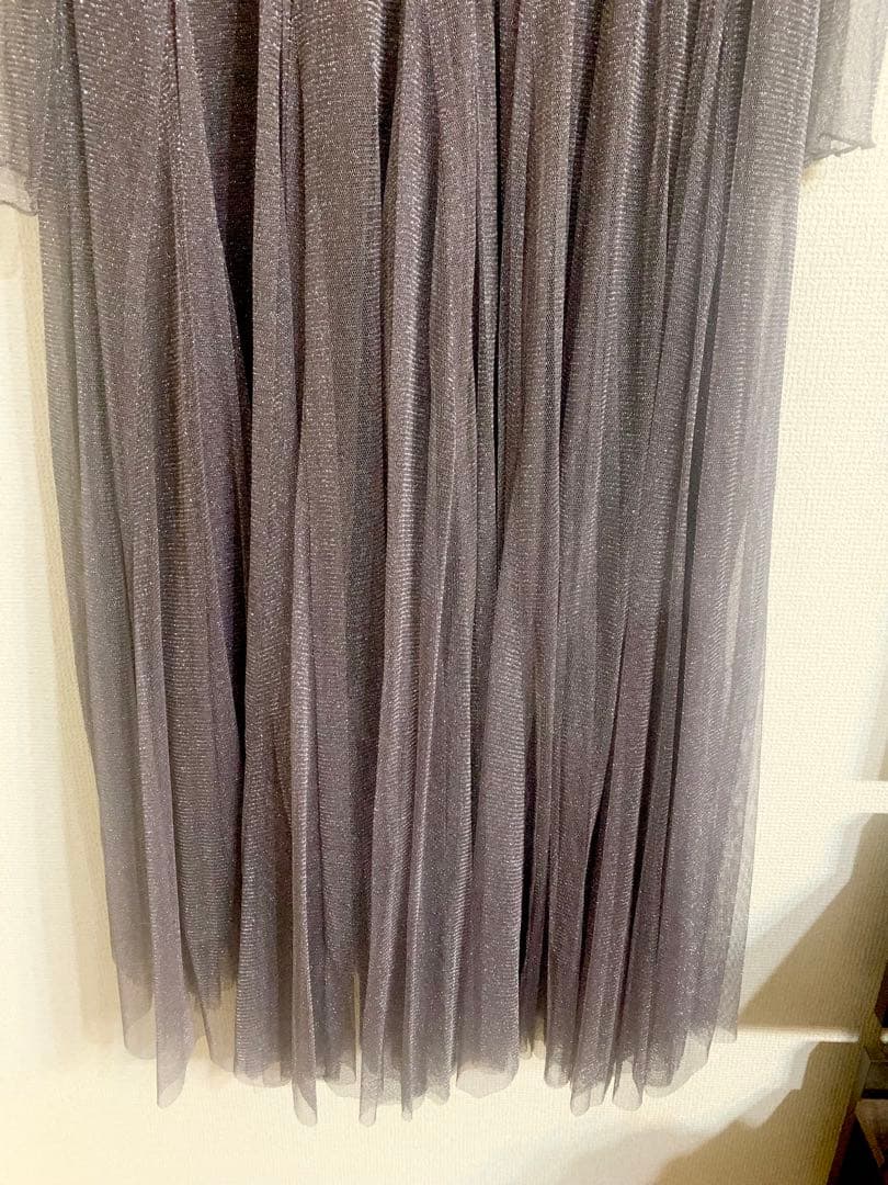 RUIRUE BOUTIQUE ラメチュールメロウワンピース