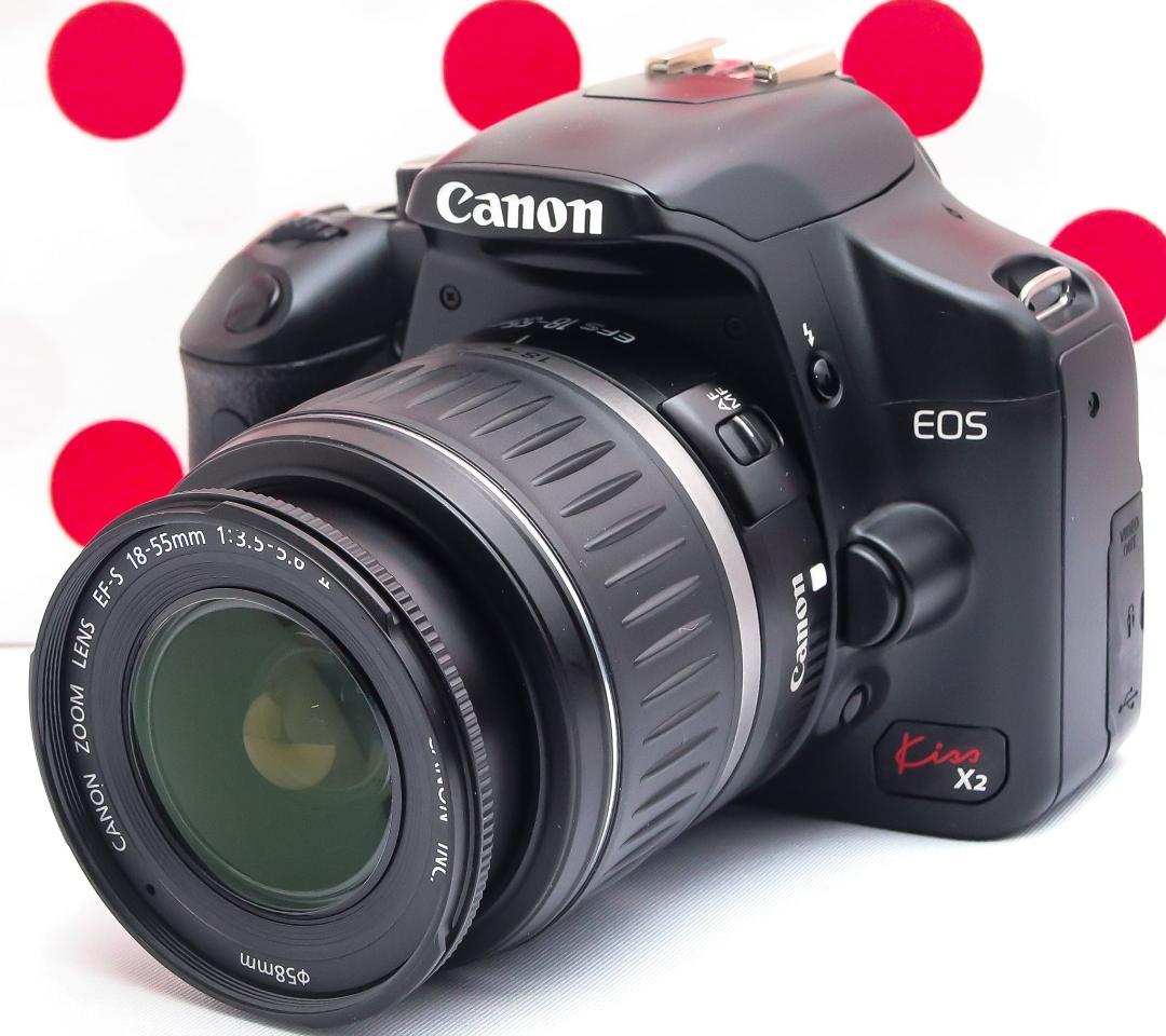 Canon kiss x2❤スマホに転送OK❤入門用一眼レフ❤デジタル一眼