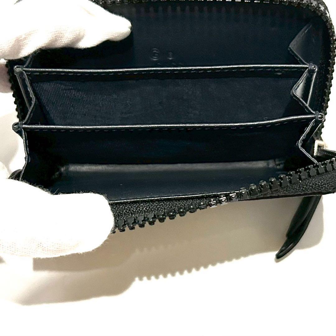 グッチ　ケース　ブルームス　ラウンドファスナー　GGスプリーム GUCCI