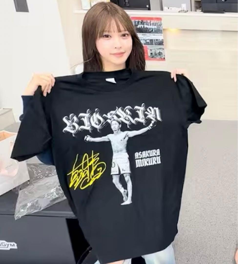 朝倉未来BIOSKIN限定応援Tシャツ 未開封他5点セット