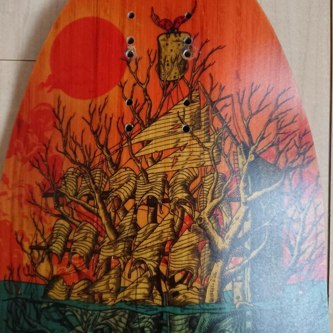 ロングボードデッキ