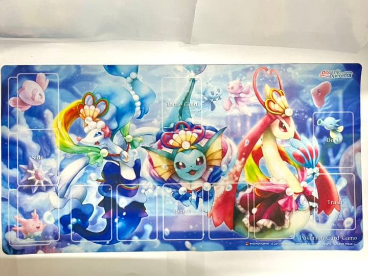 ポケモンカードゲーム プレイマット oceanic operetta - メルカリ
