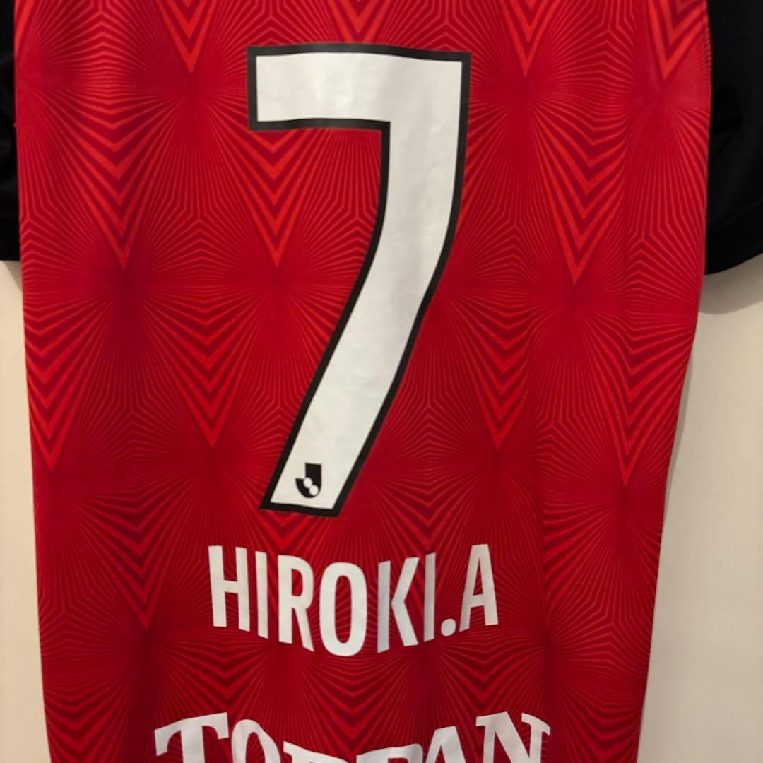 浦和レッズ NIKE ナイキ 2023 ユニフォーム レプリカ 安部裕葵 1st