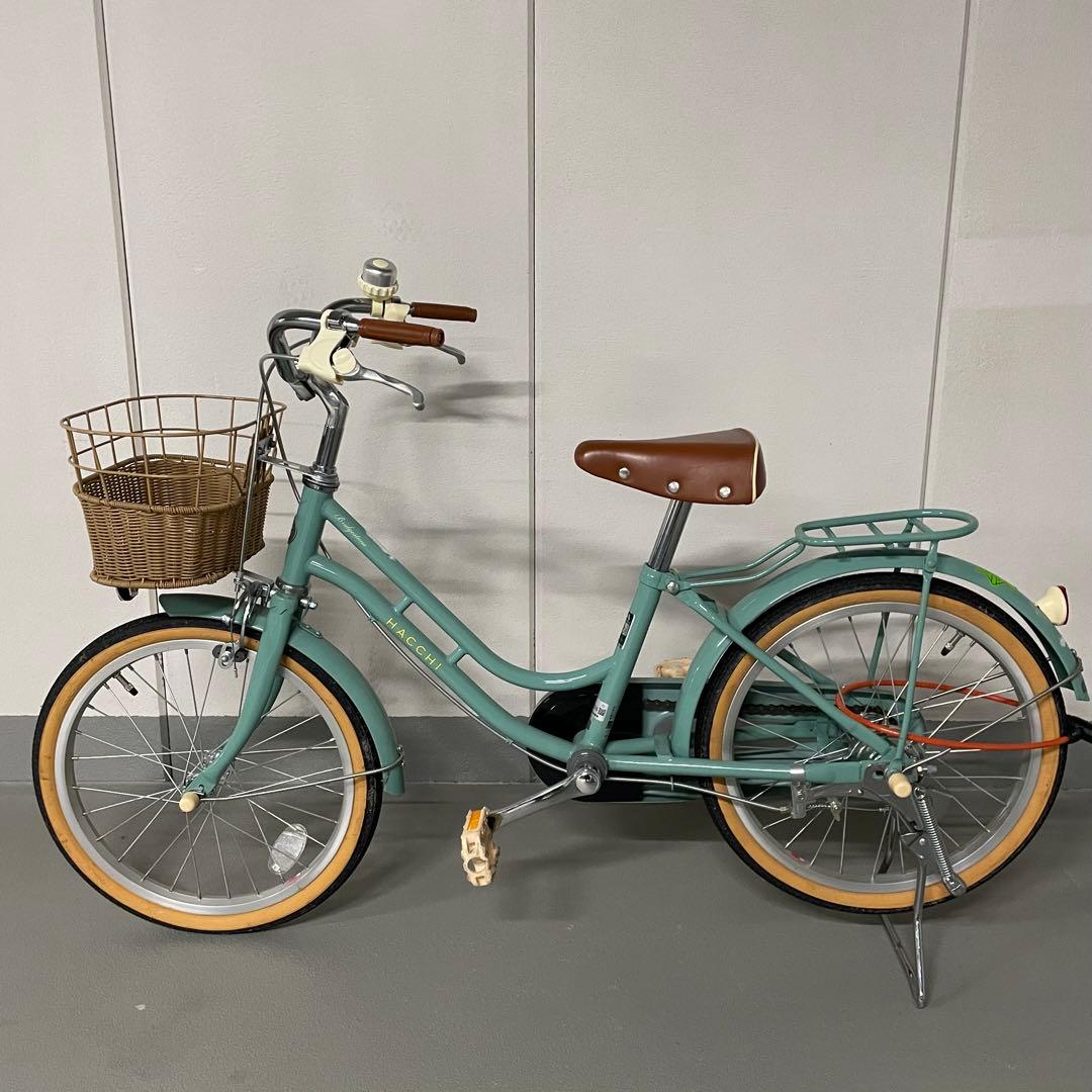 ブリヂストン 子供自転車 HACCHI ハッチ 18㌅ グリーン