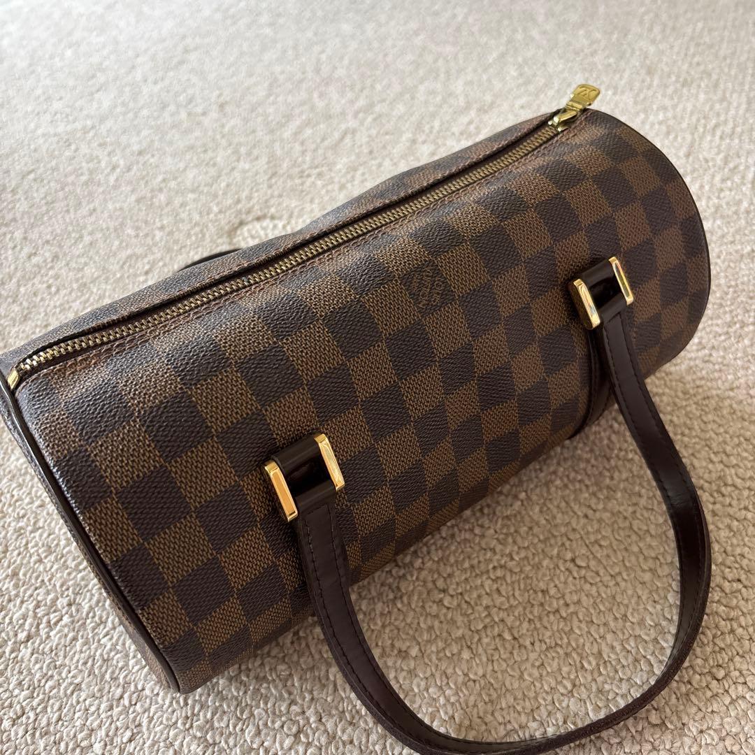 【LOUIS VUITTON】パピヨン　ダミエ　レディース ハンドバッグ