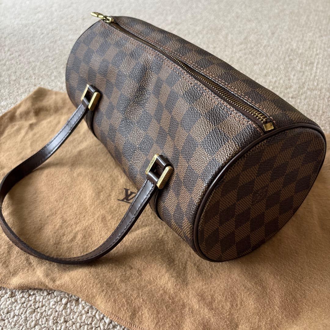 【LOUIS VUITTON】パピヨン　ダミエ　レディース ハンドバッグ