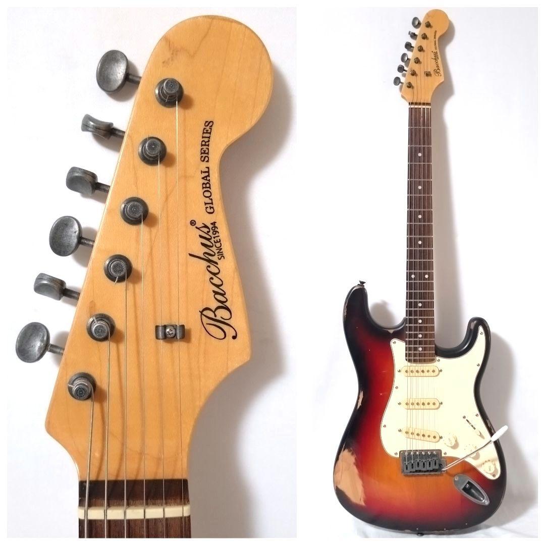 Bacchus バッカス BST-50RE ストラトタイプ レリック加工 - メルカリ