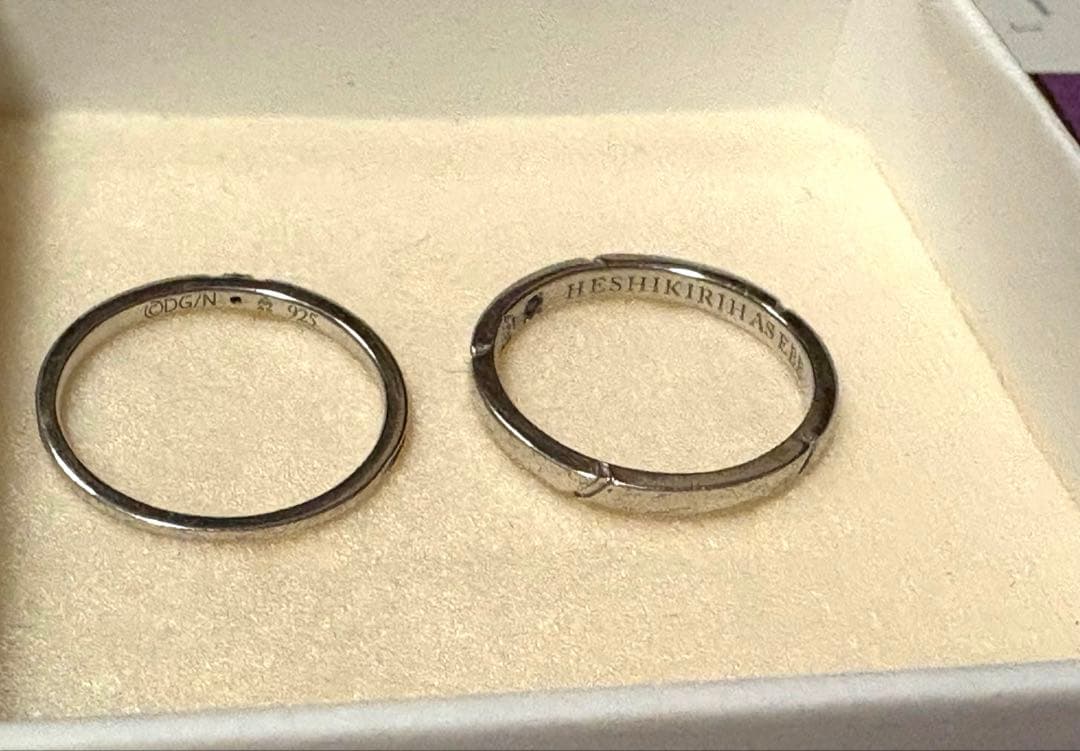 刀剣乱舞 MATERIAL CROWN へし切長谷部 指輪 イメージリング