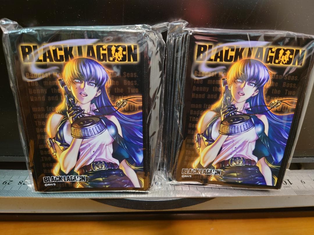 ブラックラグーン　トレカアイテムくじ　D＆E賞　カードボックス・スリープセット