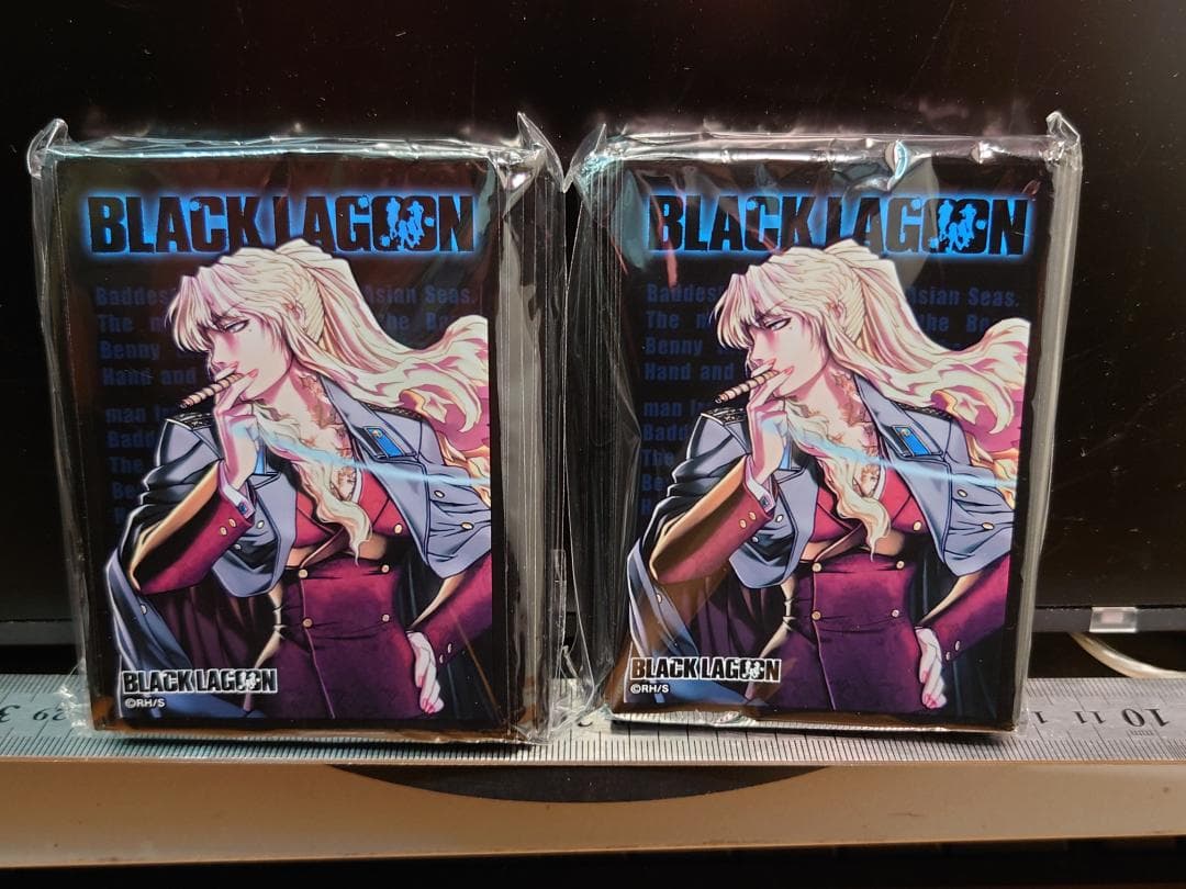 ブラックラグーン　トレカアイテムくじ　D＆E賞　カードボックス・スリープセット