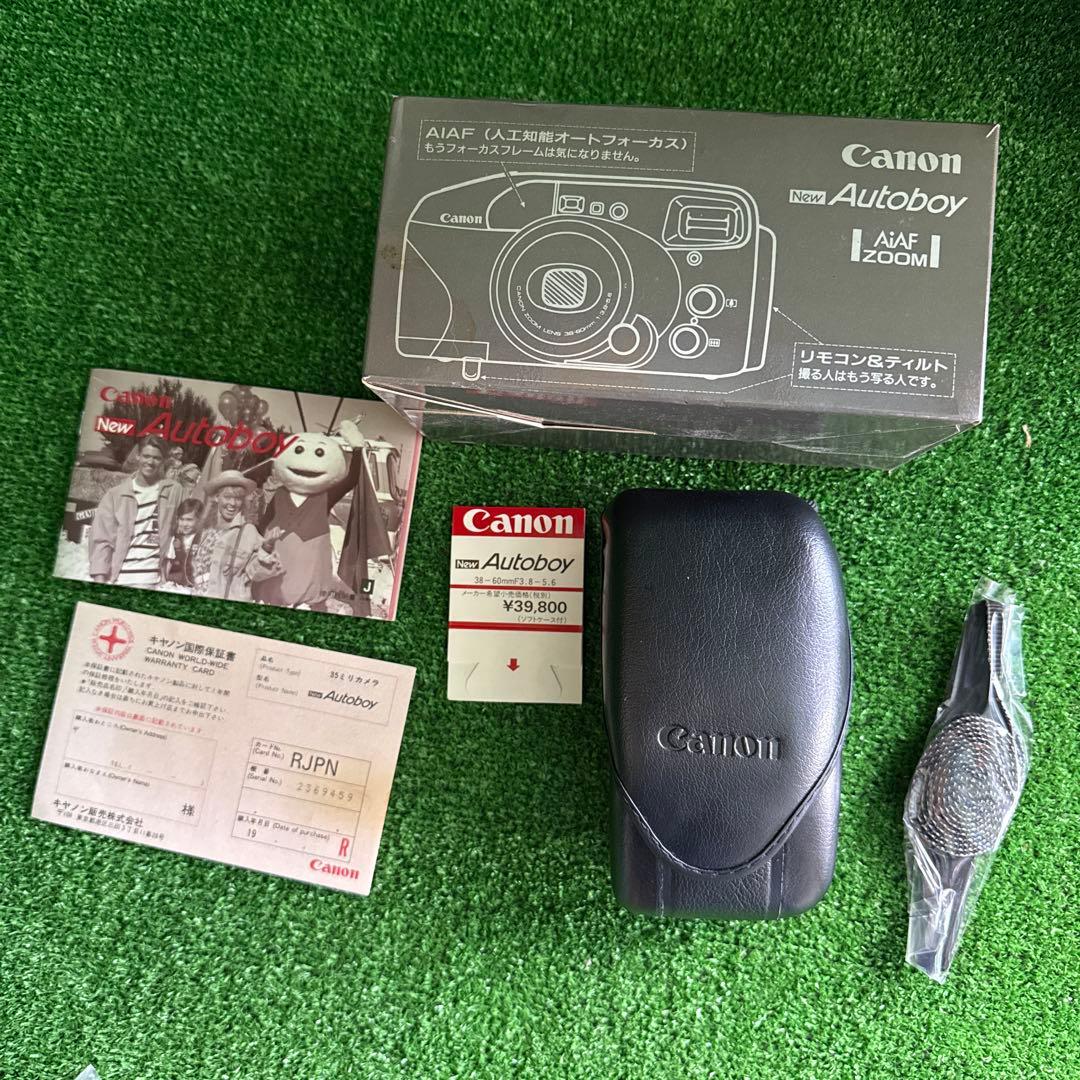 ＆【A0239】未使用保管品 キャノン オートボーイ フィルムカメラ Canon