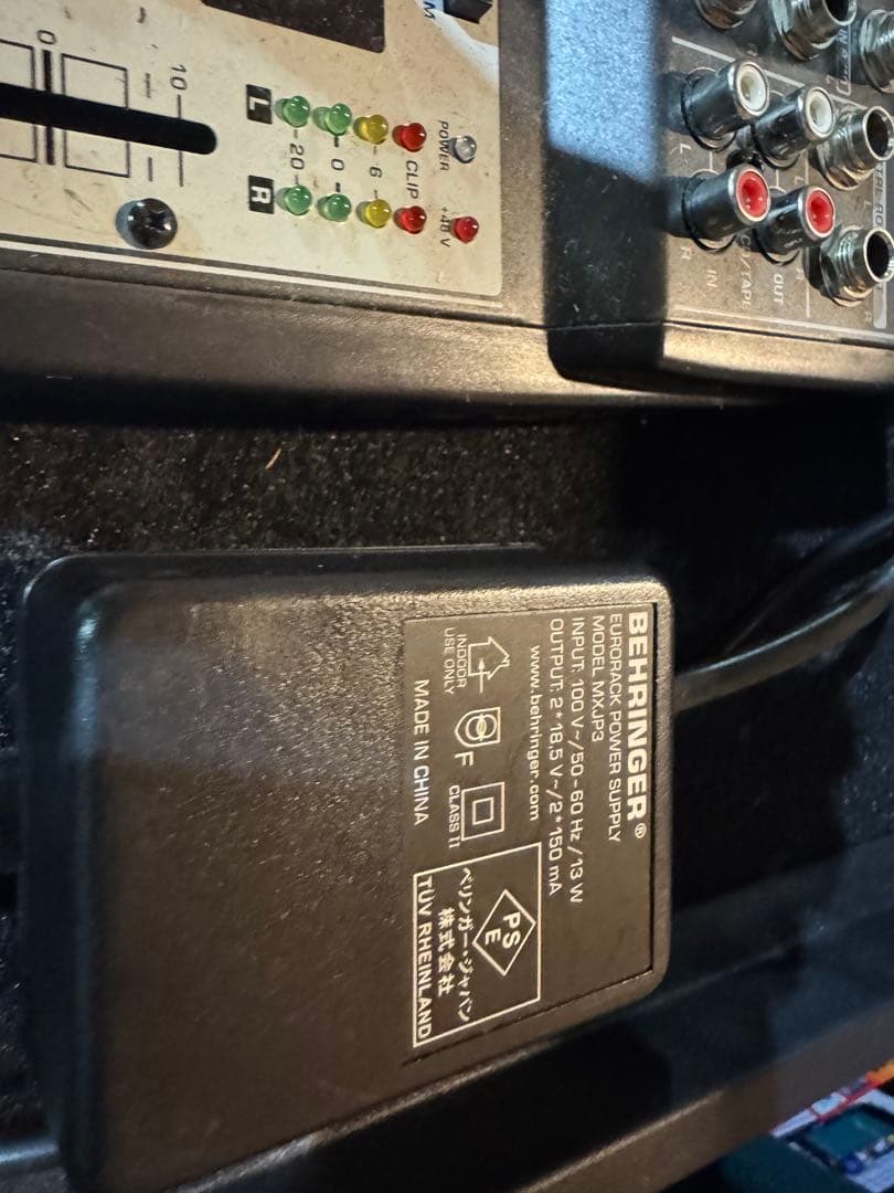 配信機器・PA機器・レコーディング機器 BEHRINGER Powerplay Pro-XL / XENYX 1002