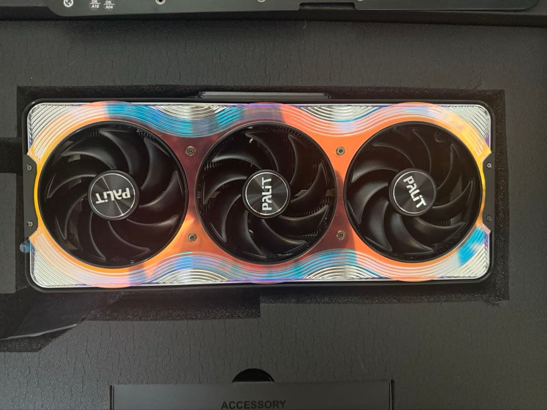 PALIT RTX 5090 ヒートシンクのみ 基板（PCB）なし