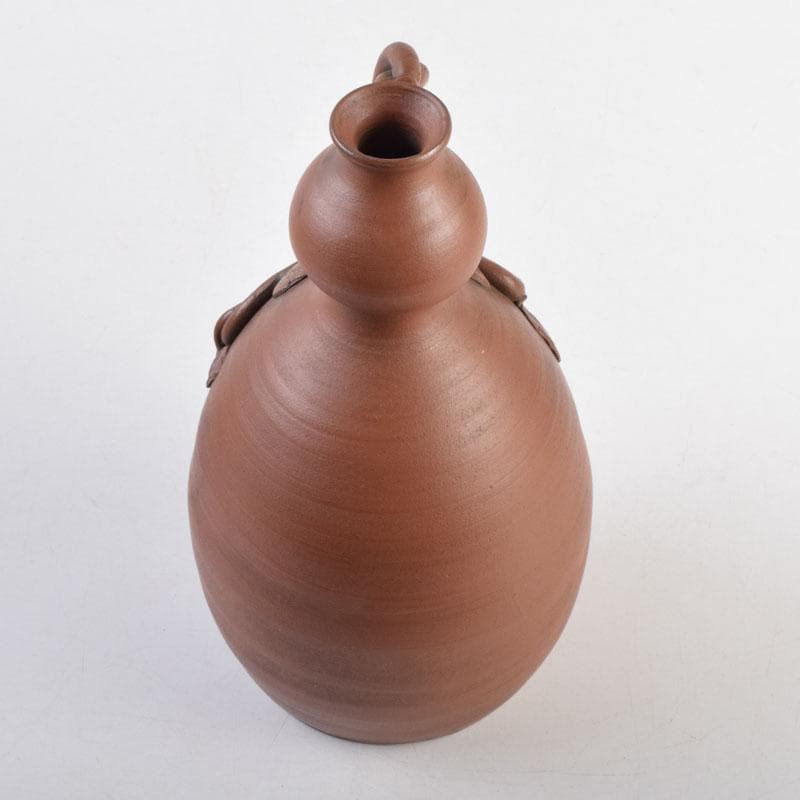 くう様専用 桂又三郎極め 江戸中期 古備前 蔓付瓢徳利 共箱 V 9003