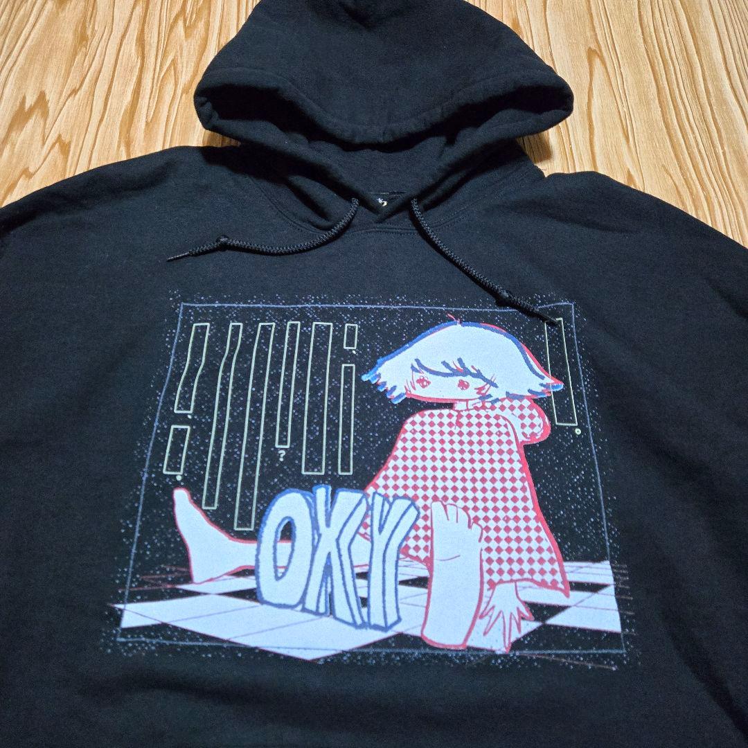 美品】酸欠少女さユり OXY girl 裏起毛 スウェット パーカー L - メルカリ