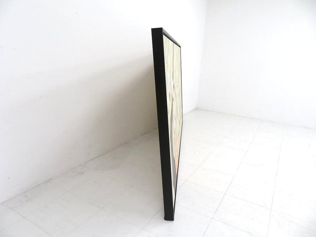 真作保証 荻野 夕奈 白木蓮 油彩 油絵 アート 芸術 絵画