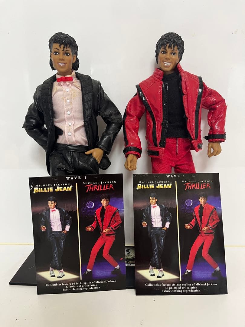 マイケルジャクソン フィギュア 2体セット ビリー・ジーン スリラー