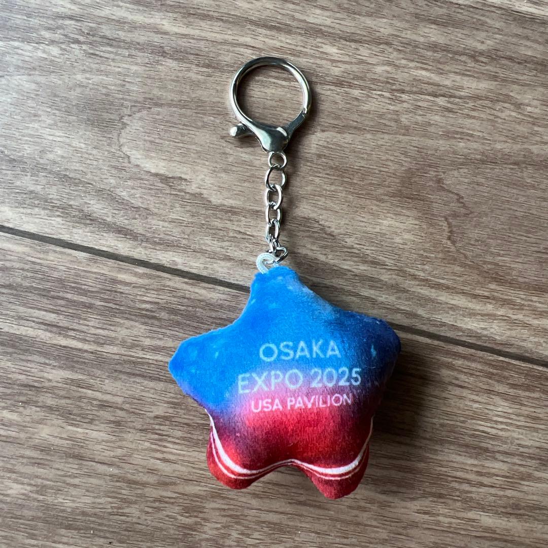 EXPO 2025 パビリオン キーホルダー 大阪関西万博アメリカ館 スパーク