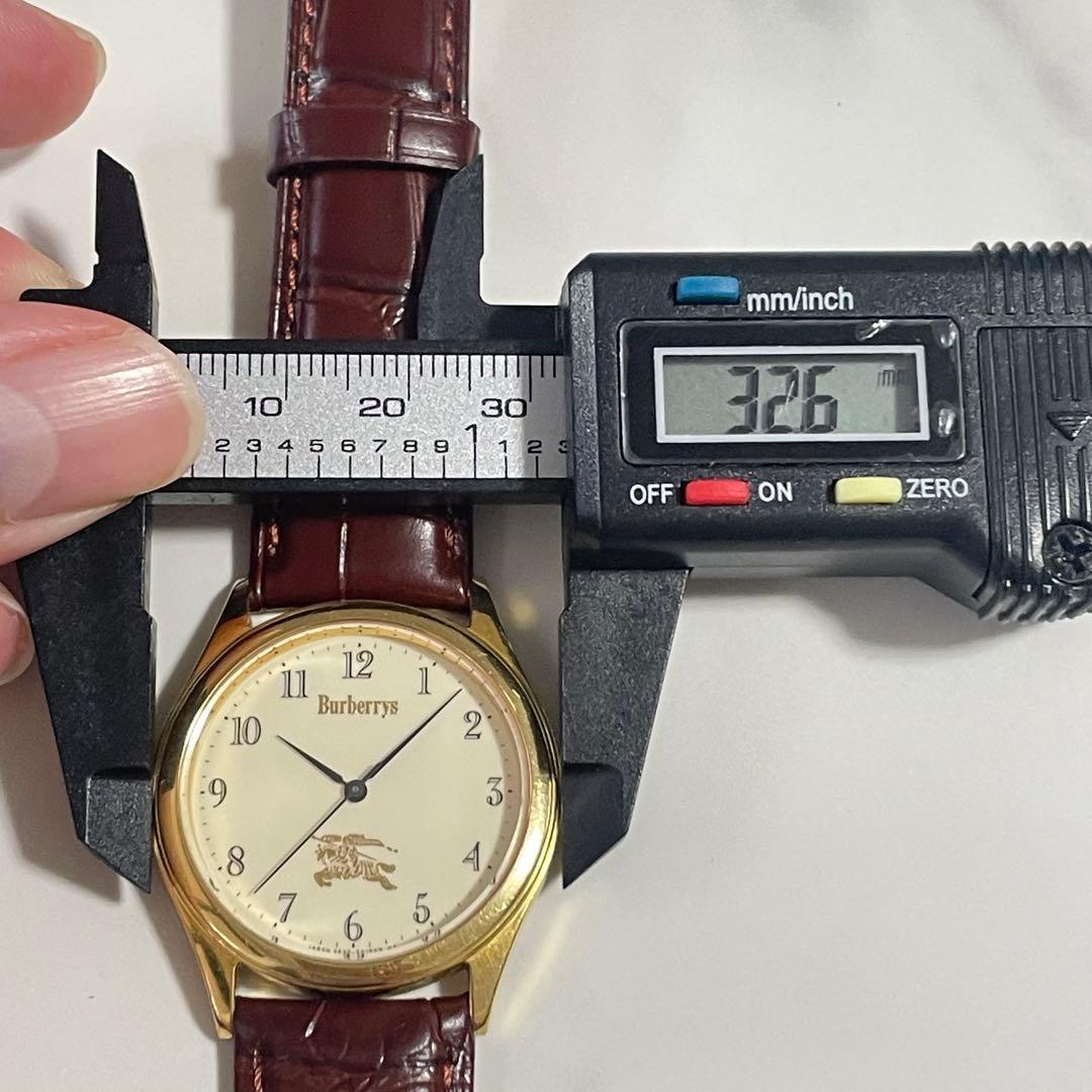 稼動品　Burberrys バーバリー アラビアインデックス　ボーイズ腕時計