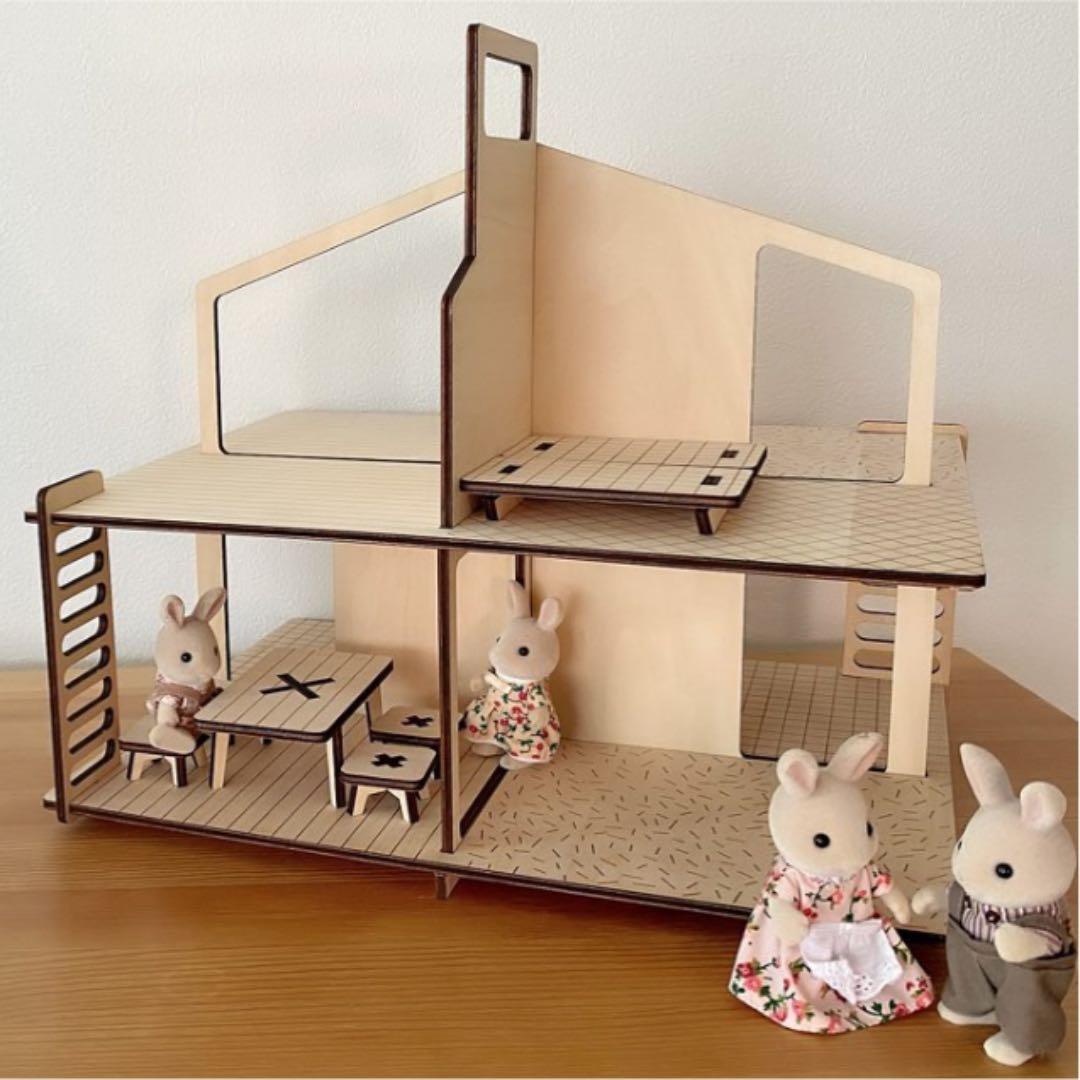 ♡ミルキーウッド♡ドールハウス シルバニアファミリー