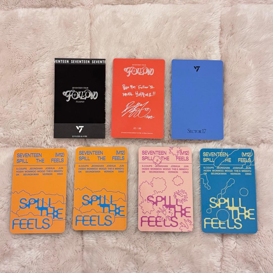 SEVENTEEN セブチ トレカ チェキ スングァン セット まとめ売り - メルカリ